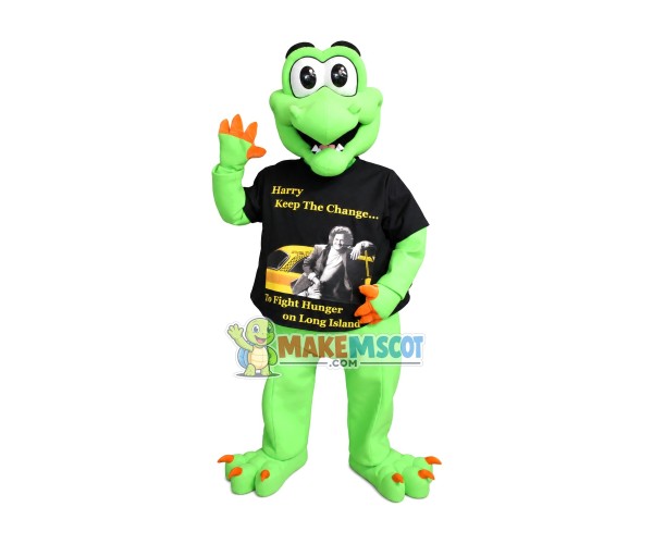Unisex Dragon In The Black Printed Shirt Mascot Costume Unisex Dragon In The Black Printed Shirt Mascot Costume
