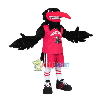Red-billed Eagle Mascot Costume For Secondary School