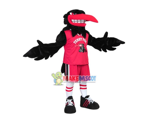 Red-billed Eagle Mascot Costume For Secondary School