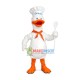 Chef Drake Holding Spoon Mascot Long Wool Costume Chef Drake Holding Spoon Mascot Long Wool Costume