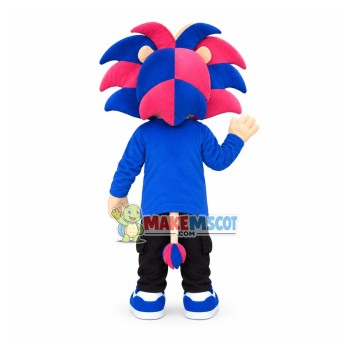 Sport Blue Lion Mascot Costume Sport Blue Lion Mascot Costume
