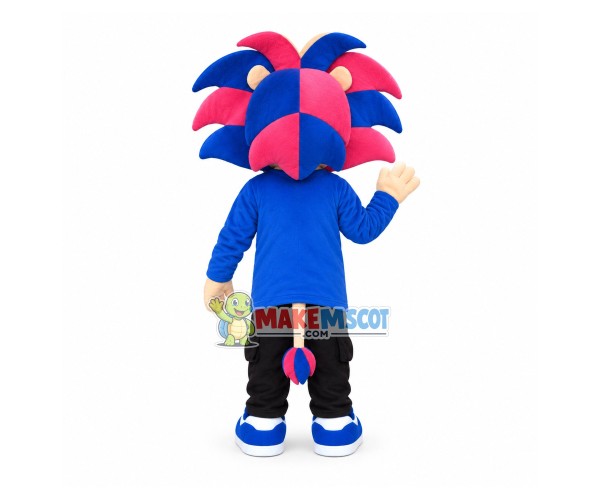 Sport Blue Lion Mascot Costume Sport Blue Lion Mascot Costume
