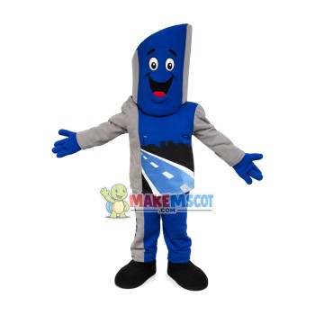 Three-dimensional Narrow Center Street Mascot Costume Three-dimensional Narrow Center Street Mascot Costume