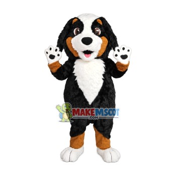 Mixed Furry Lovely Puppy Mascot Costume Mixed Furry Lovely Puppy Mascot Costume