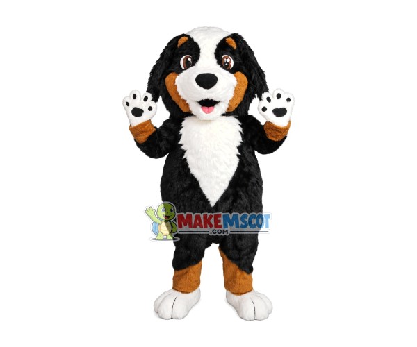 Mixed Furry Lovely Puppy Mascot Costume Mixed Furry Lovely Puppy Mascot Costume