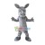 Gray Rhino Mascot Costume