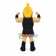 Muscular Warrior Mascot Costume Showing Strength Muscular Warrior Mascot Costume Showing Strength