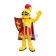 Defensive Masked Armored Army Mascot Costume Defensive Masked Armored Army Mascot Costume