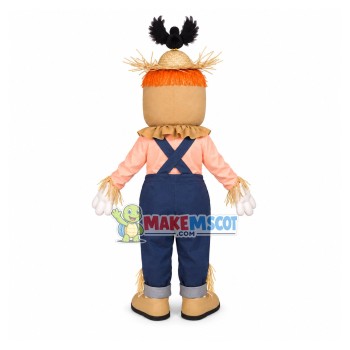 The Eye-catching Scarecrow Guarding The Farmland Mascot Costume The Eye-catching Scarecrow Guarding The Farmland Mascot Costume