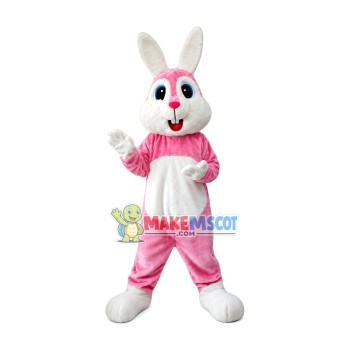 Plush Thanksgiving Bunny Mascot Costume