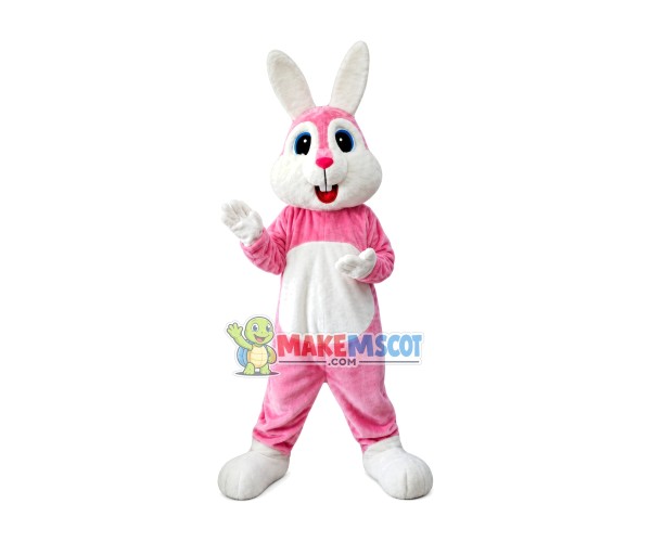 Plush Thanksgiving Bunny Mascot Costume