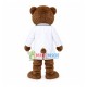 Doctor Bear With Stethoscope Mascot Costume Doctor Bear With Stethoscope Mascot Costume