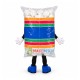 Full Packet Of Mini Marshmallows Mascot Costume Full Packet Of Mini Marshmallows Mascot Costume