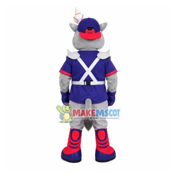 One-horned Star Horse Mascot Costume For Baseball Club One-horned Star Horse Mascot Costume For Baseball Club