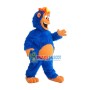 Mischievous Blue Long-haired Wild Monkey Mascot Costume