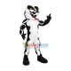 Customized Black & White Muscle Viper Mascot Costume