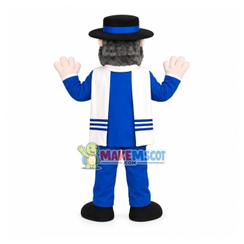 Old Foreign Congressman Mascot Costume Old Foreign Congressman Mascot Costume