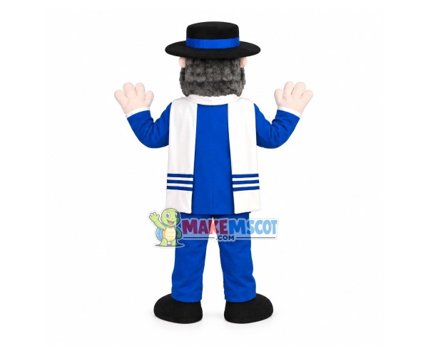 Old Foreign Congressman Mascot Costume Old Foreign Congressman Mascot Costume