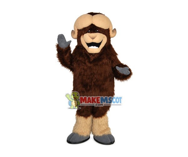 Wanton Cheerful Long-haired Tibetan Antelope Mascot Costume Wanton Cheerful Long-haired Tibetan Antelope Mascot Costume