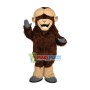 Wanton Cheerful Long-haired Tibetan Antelope Mascot Costume