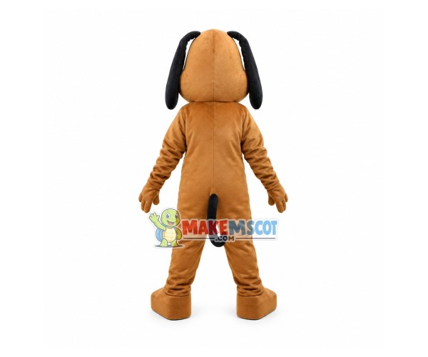 Well Behaved Brown Dog Mascot Costume Well Behaved Brown Dog Mascot Costume
