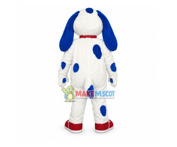 Well-behaved Blue Lop-eared Dog Mascot Costume Well-behaved Blue Lop-eared Dog Mascot Costume