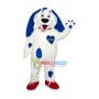 Well-behaved Blue Lop-eared Dog Mascot Costume