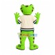 Joyful Frog Of The Park Scenic Area Mascot Costume Joyful Frog Of The Park Scenic Area Mascot Costume