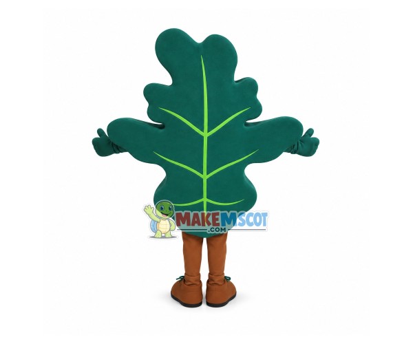 The Green Leaf of The Park Mascot Costume The Green Leaf of The Park Mascot Costume