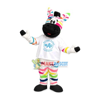 Colorful Horse For Health Protection Mascot Costume Colorful Horse For Health Protection Mascot Costume