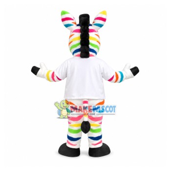 Colorful Horse For Health Protection Mascot Costume Colorful Horse For Health Protection Mascot Costume
