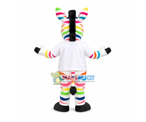 Colorful Horse For Health Protection Mascot Costume Colorful Horse For Health Protection Mascot Costume