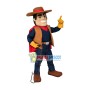 Western Cowboy Waving The Horse Whip Mascot Costume