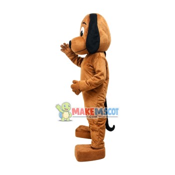 Well Behaved Brown Dog Mascot Costume