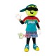 Sunglasses Tennis Ball Mascot Costume For The Tennis Center