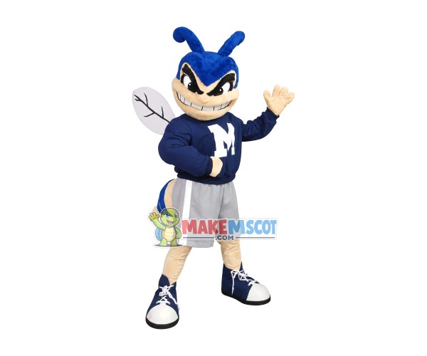 Protective Muscle Worker Bee Mascot Costume For Middle School Protective Muscle Worker Bee Mascot Costume For Middle School