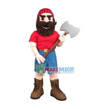 Powerful Hangman Holding The Axe Mascot Costume