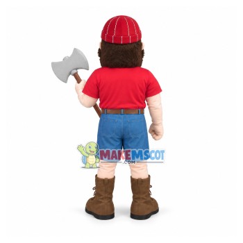 Powerful Hangman Holding The Axe Mascot Costume Powerful Hangman Holding The Axe Mascot Costume