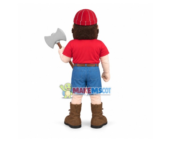 Powerful Hangman Holding The Axe Mascot Costume Powerful Hangman Holding The Axe Mascot Costume