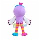 Big Eyes Button Bird Mascot Costume