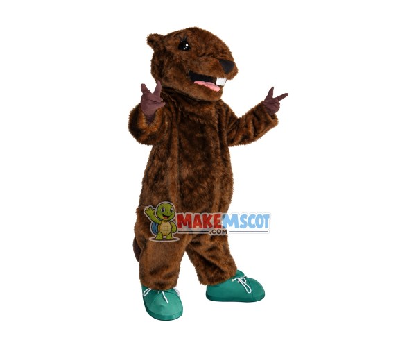 Playful Soft Squirrel Adult Mascot Costume Playful Soft Squirrel Adult Mascot Costume