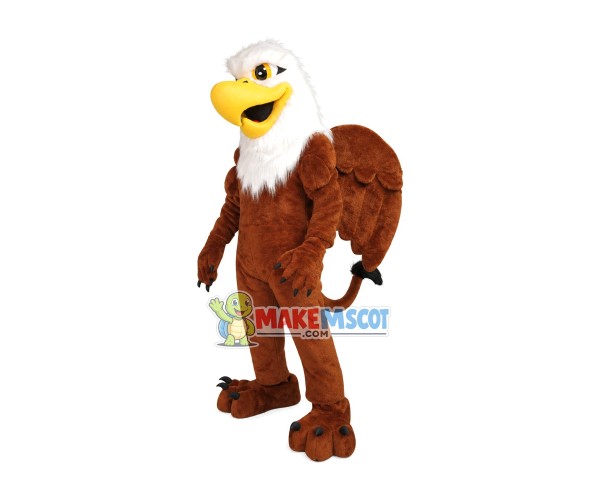 Sacred Male Vulture With Tail Mascot Costume Sacred Male Vulture With Tail Mascot Costume