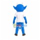 Whole Blue Demon Mascot Costume For High School Whole Blue Demon Mascot Costume For High School