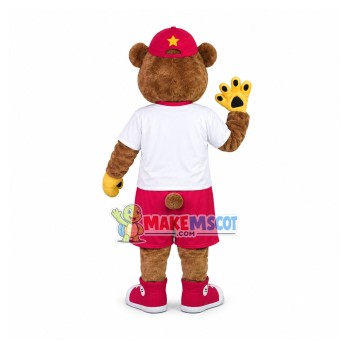 Hopeful Bear Mascot Costume For Bullying Prevention School