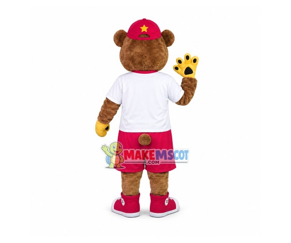Hopeful Bear Mascot Costume For Bullying Prevention School