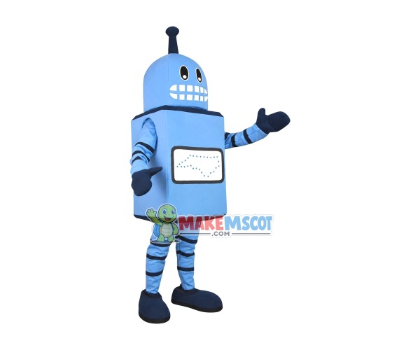 Exhibition Robot Of The Scientific Exchange Meeting Mascot Costume Exhibition Robot Of The Scientific Exchange Meeting Mascot Costume