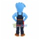 The Blue Foot Cleaner of Cleaning Company Mascot Costume The Blue Foot Cleaner of Cleaning Company Mascot Costume