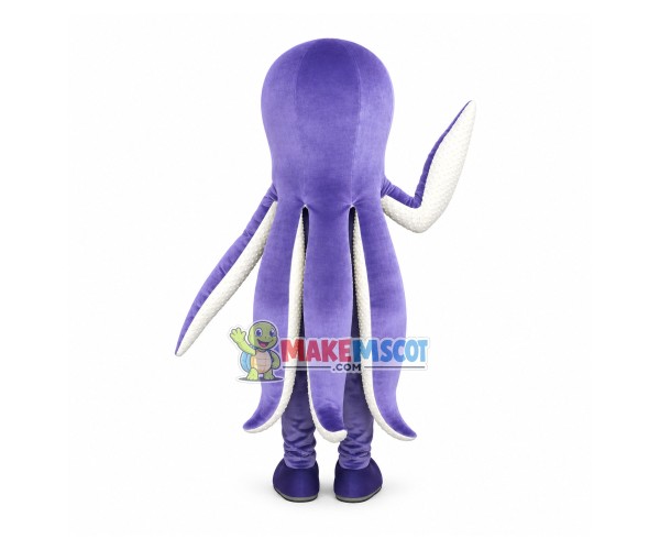 Free Purple Octopus In The Sea Mascot Costume Free Purple Octopus In The Sea Mascot Costume