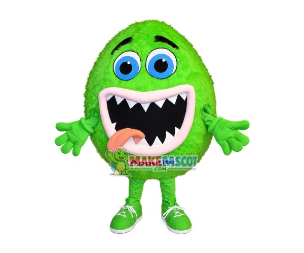Green Doll As Healthy Appetite Mascot Costume Green Doll As Healthy Appetite Mascot Costume