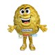 Brown Plush Doll Representing Cholesterol Mascot Costume Brown Plush Doll Representing Cholesterol Mascot Costume